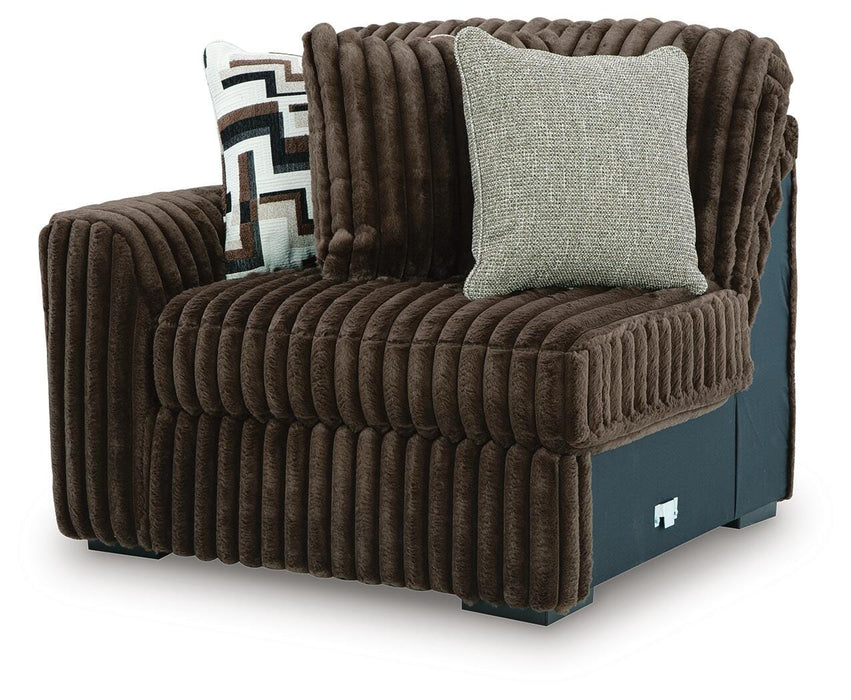 Midnight-Madness Sectional Sofa - Massey's Furniture Barn (Watertown, NY) 