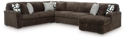 Midnight-Madness Sectional with Chaise - Massey's Furniture Barn (Watertown, NY) 