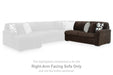Midnight-Madness Sectional with Chaise - Massey's Furniture Barn (Watertown, NY) 