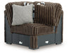 Midnight-Madness Sectional with Chaise - Massey's Furniture Barn (Watertown, NY) 