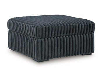 Midnight-Madness Oversized Accent Ottoman - Massey's Furniture Barn (Watertown, NY) 