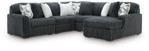 Midnight-Madness Sectional with Chaise - Massey's Furniture Barn (Watertown, NY) 