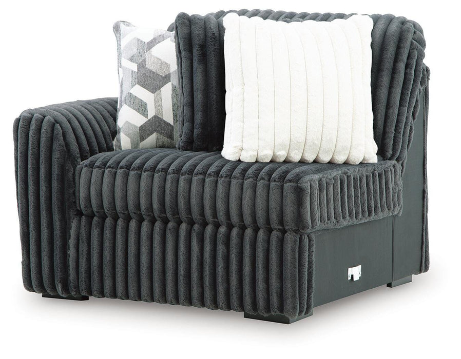 Midnight-Madness Sectional Sofa - Massey's Furniture Barn (Watertown, NY) 
