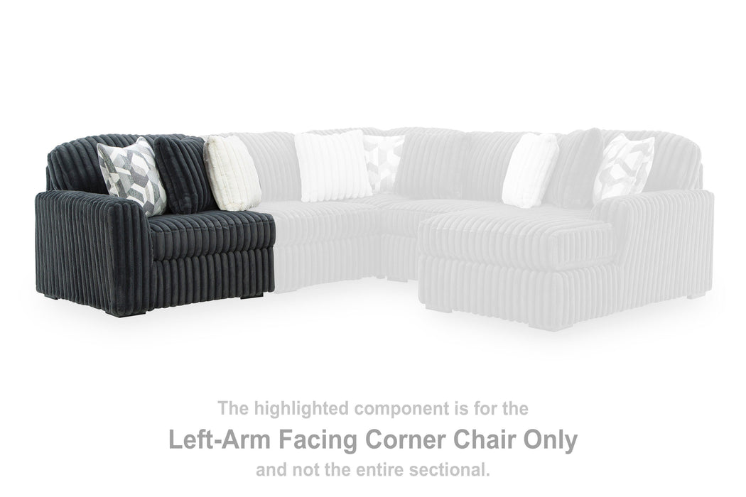 Midnight-Madness Sectional Sofa - Massey's Furniture Barn (Watertown, NY) 