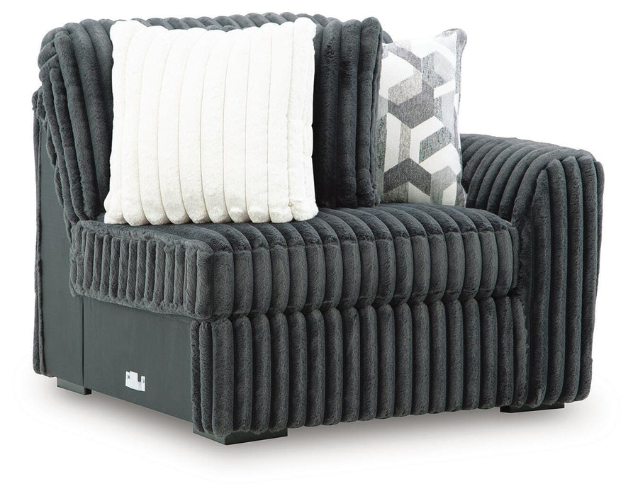 Midnight-Madness Sectional Sofa - Massey's Furniture Barn (Watertown, NY) 