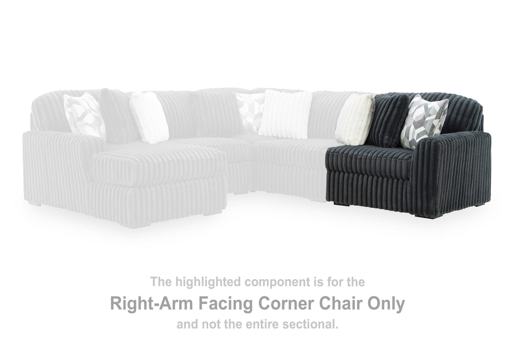 Midnight-Madness Sectional Sofa - Massey's Furniture Barn (Watertown, NY) 