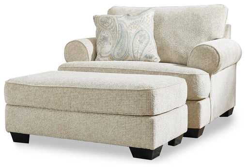 Monaghan Oversized Chair and Ottoman - Massey's Furniture Barn (Watertown, NY) 