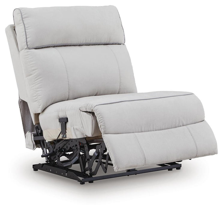 Grafton Pike Reclining Sectional with Storage Consoles - Massey's Furniture Barn (Watertown, NY) 