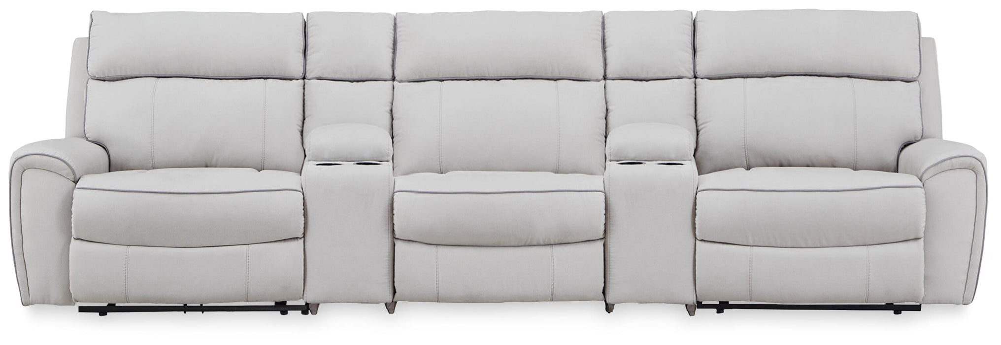 Grafton Pike Power Reclining Sectional - Massey's Furniture Barn (Watertown, NY) 