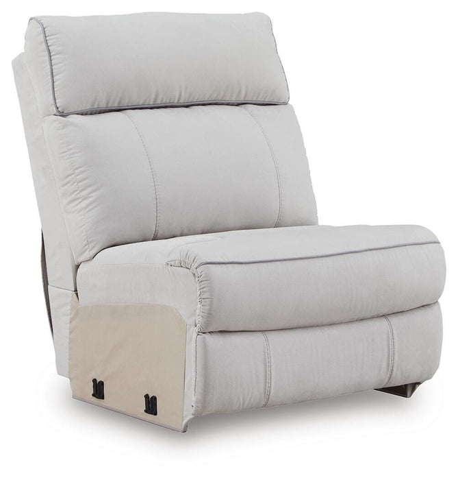 Grafton Pike Reclining Sectional with Storage Console - Massey's Furniture Barn (Watertown, NY) 