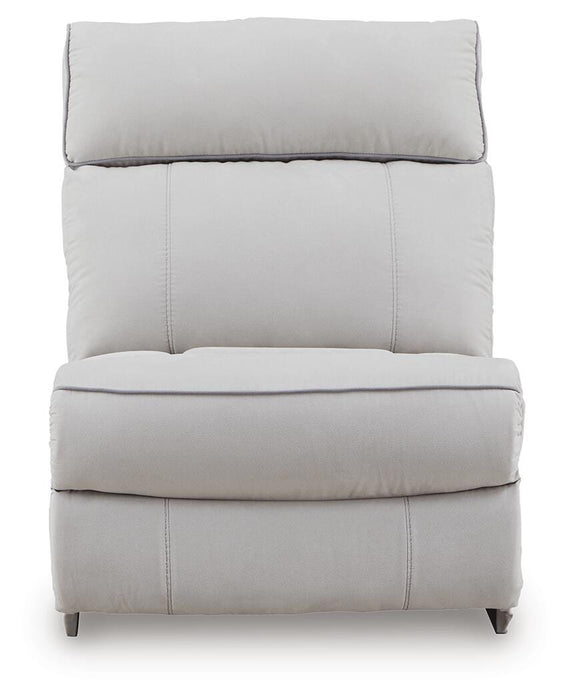 Grafton Pike Reclining Sectional with Storage Consoles - Massey's Furniture Barn (Watertown, NY) 