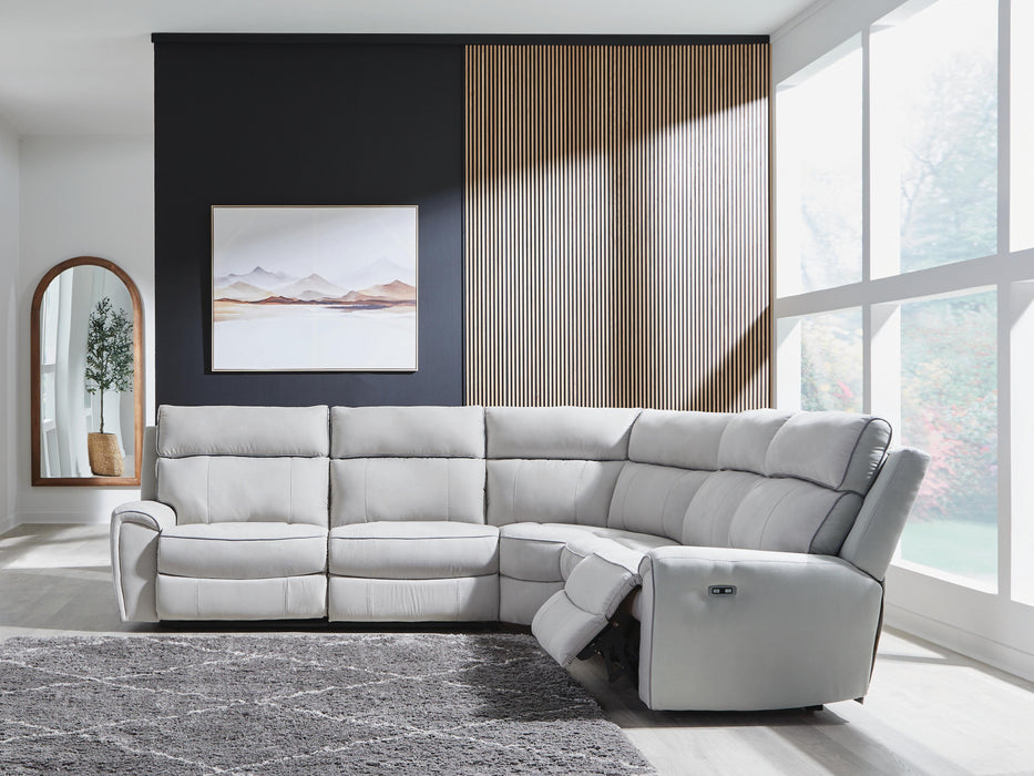Grafton Pike Power Reclining Sectional - Massey's Furniture Barn (Watertown, NY) 