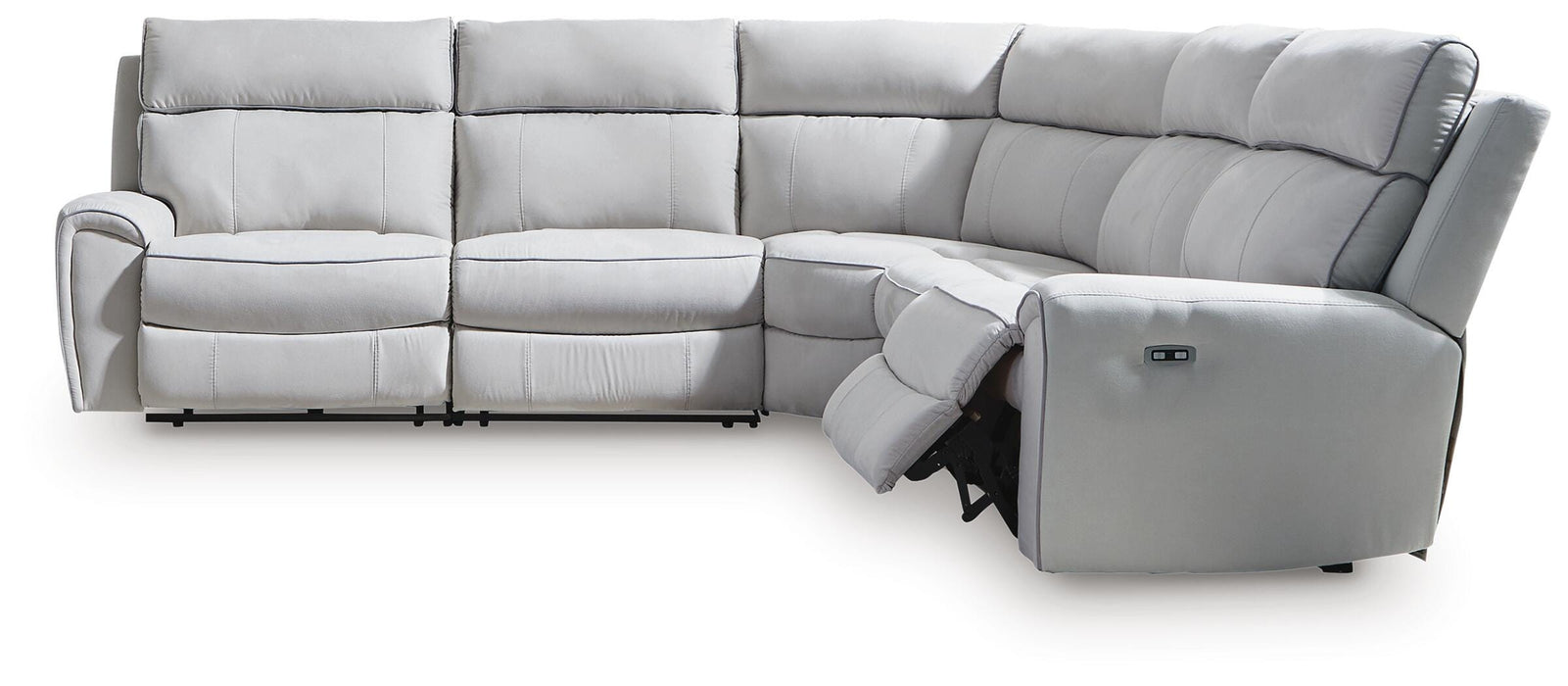 Grafton Pike Power Reclining Sectional - Massey's Furniture Barn (Watertown, NY) 