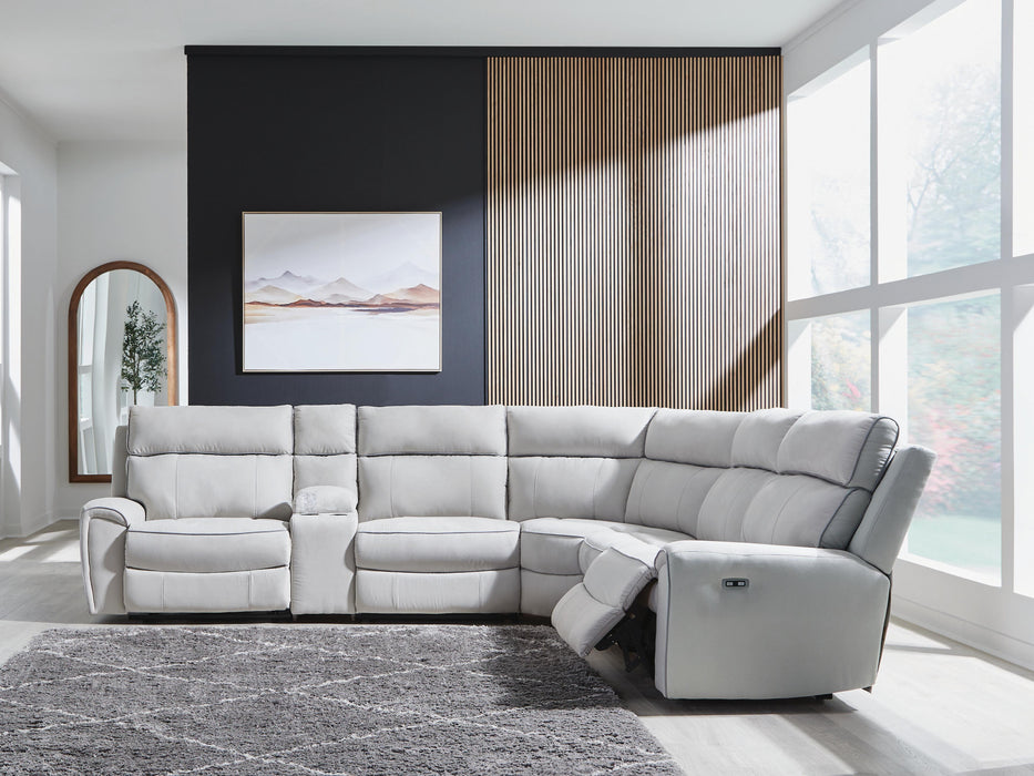 Grafton Pike Power Reclining Sectional - Massey's Furniture Barn (Watertown, NY) 