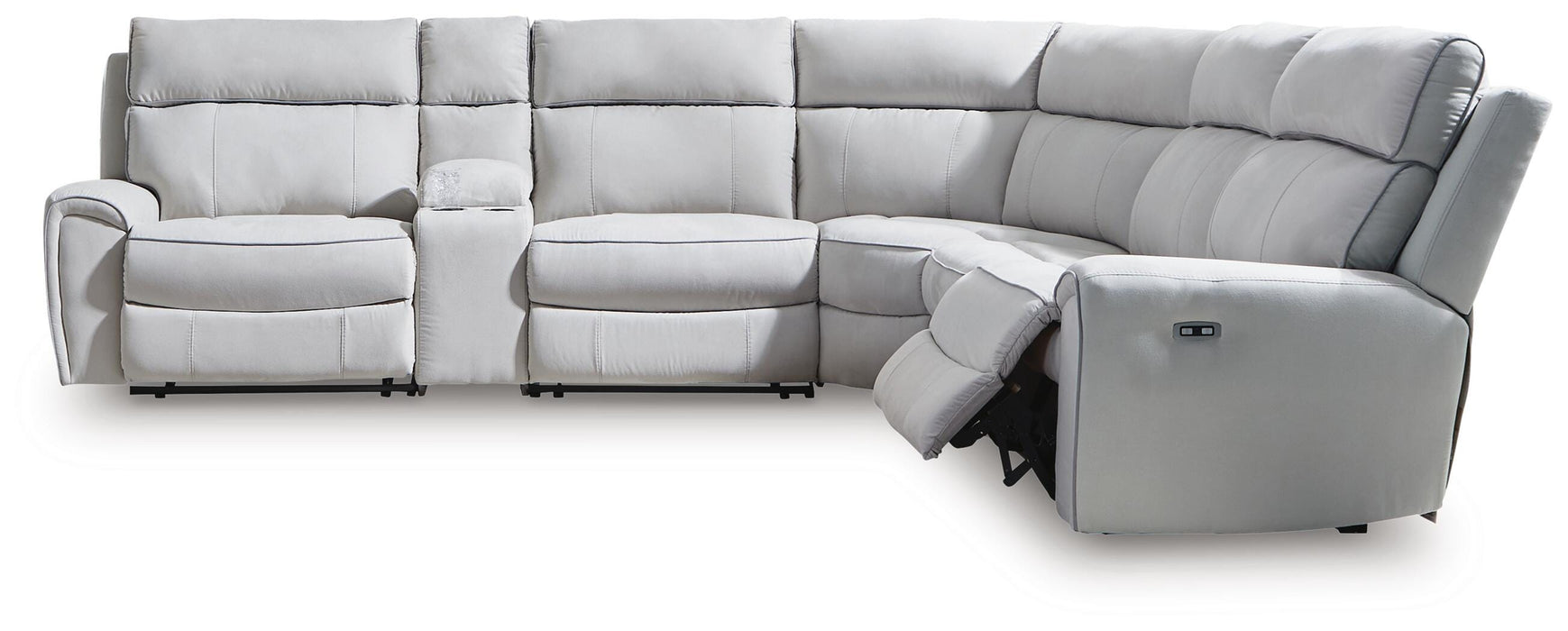 Grafton Pike Power Reclining Sectional - Massey's Furniture Barn (Watertown, NY) 