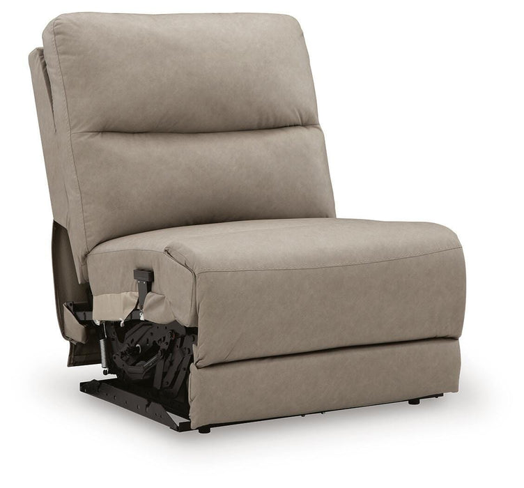 Brannigan Reclining Sectional with Storage Console - Massey's Furniture Barn (Watertown, NY) 