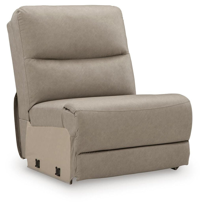 Brannigan Reclining Sectional with Storage Console - Massey's Furniture Barn (Watertown, NY) 