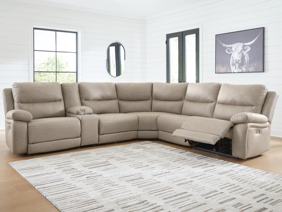 Brannigan Power Reclining Sectional - Massey's Furniture Barn (Watertown, NY) 