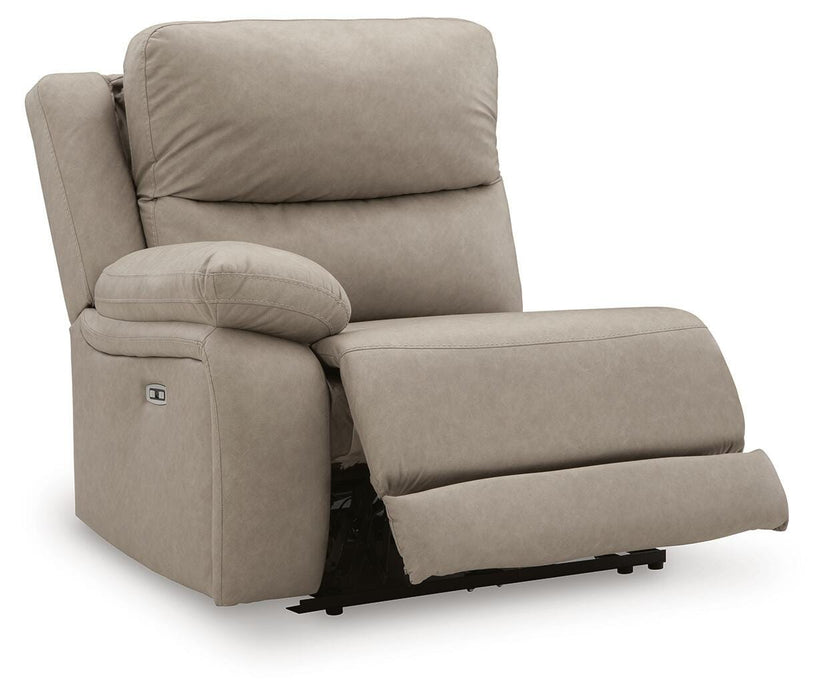 Brannigan Reclining Sectional with Storage Consoles - Massey's Furniture Barn (Watertown, NY) 