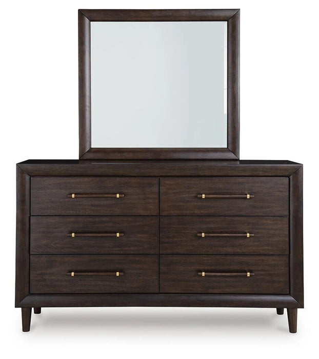 Dantenton Dresser and Mirror - Massey's Furniture Barn (Watertown, NY) 