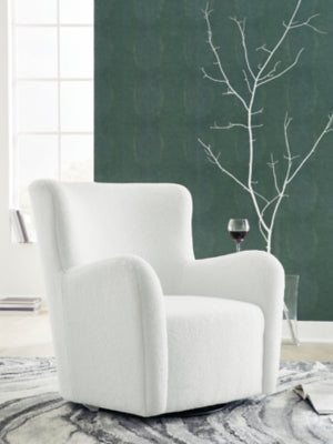Rowenburg Swivel Glider Accent Chair - Massey's Furniture Barn (Watertown, NY) 