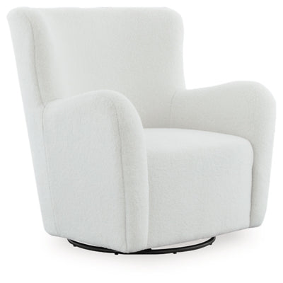Rowenburg Swivel Glider Accent Chair - Massey's Furniture Barn (Watertown, NY) 
