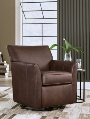 Braydunn Swivel Glider Accent Chair - Massey's Furniture Barn (Watertown, NY) 