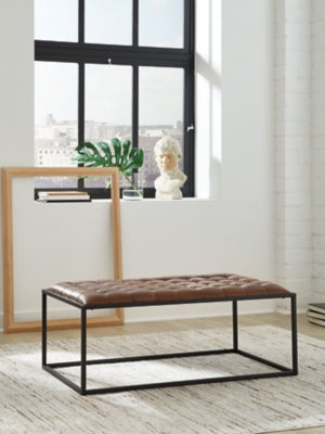 Junsor Coffee Table Ottoman - Massey's Furniture Barn (Watertown, NY) 