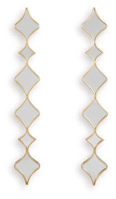 Harriswood Accent Mirror Set (Set of 2) - Massey's Furniture Barn (Watertown, NY) 