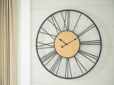 Brockett Wall Clock - Massey's Furniture Barn (Watertown, NY) 