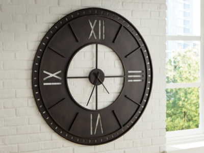 Lytle Wall Clock - Massey's Furniture Barn (Watertown, NY) 
