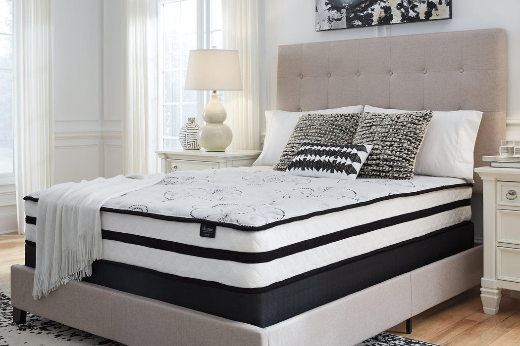 Chime 10 Inch Hybrid Mattress in a Box - Massey's Furniture Barn (Watertown, NY) 