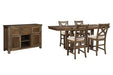 Moriville Counter Height Dining Set - Massey's Furniture Barn (Watertown, NY) 