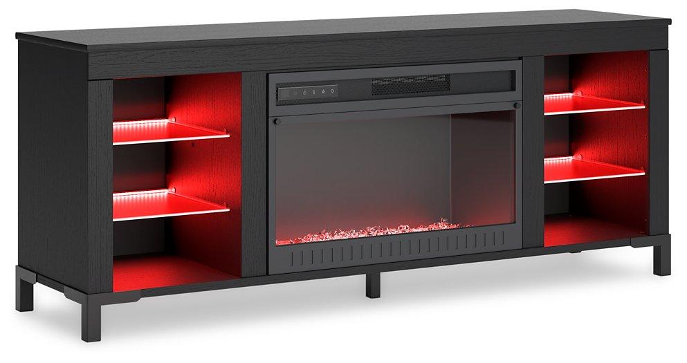 Cayberry 60" TV Stand with Electric Fireplace - Massey's Furniture Barn (Watertown, NY) 
