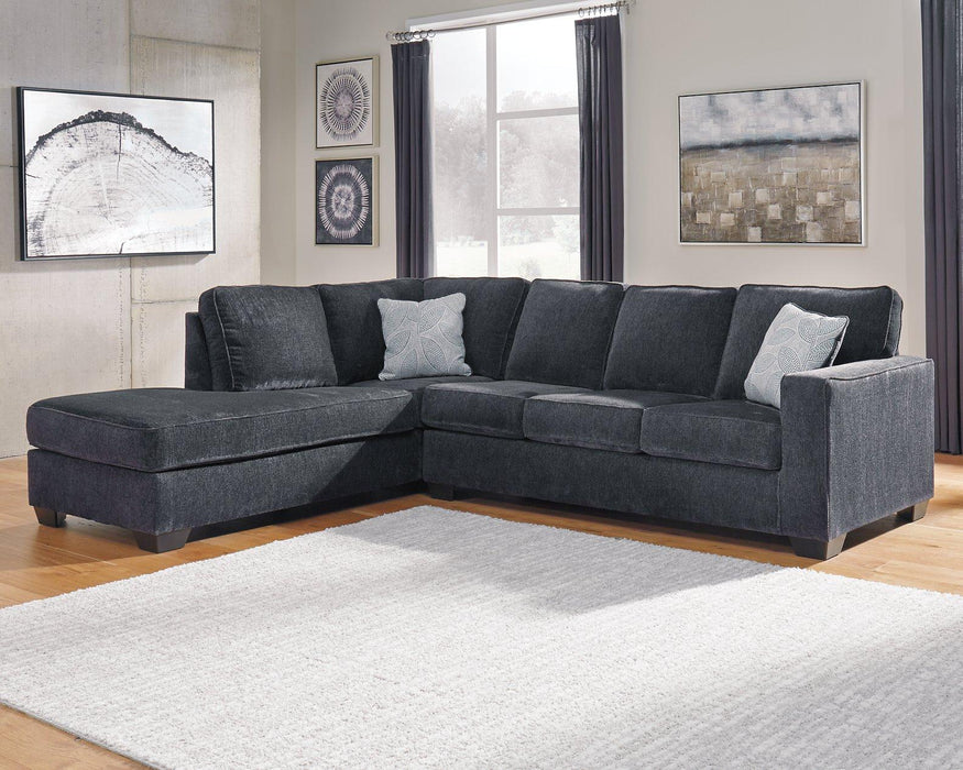 Altari Sleeper Sectional with Chaise - Massey's Furniture Barn (Watertown, NY) 