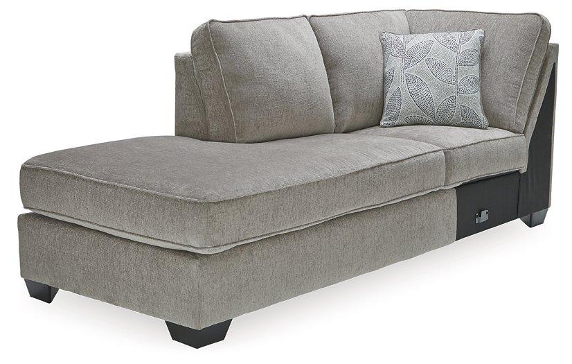 Altari Sleeper Sectional with Chaise - Massey's Furniture Barn (Watertown, NY) 