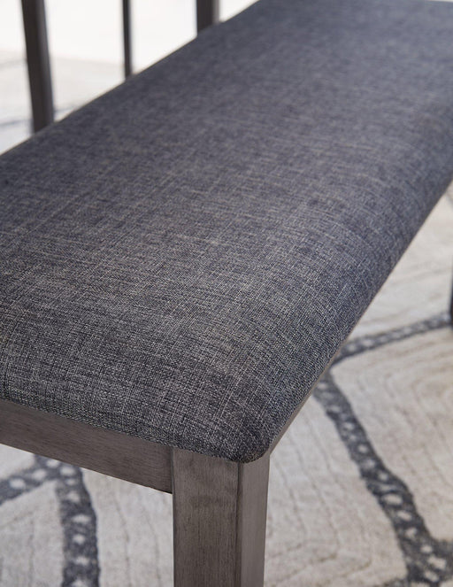 Bridson Dining Table and Chairs with Bench (Set of 6) - Massey's Furniture Barn (Watertown, NY) 