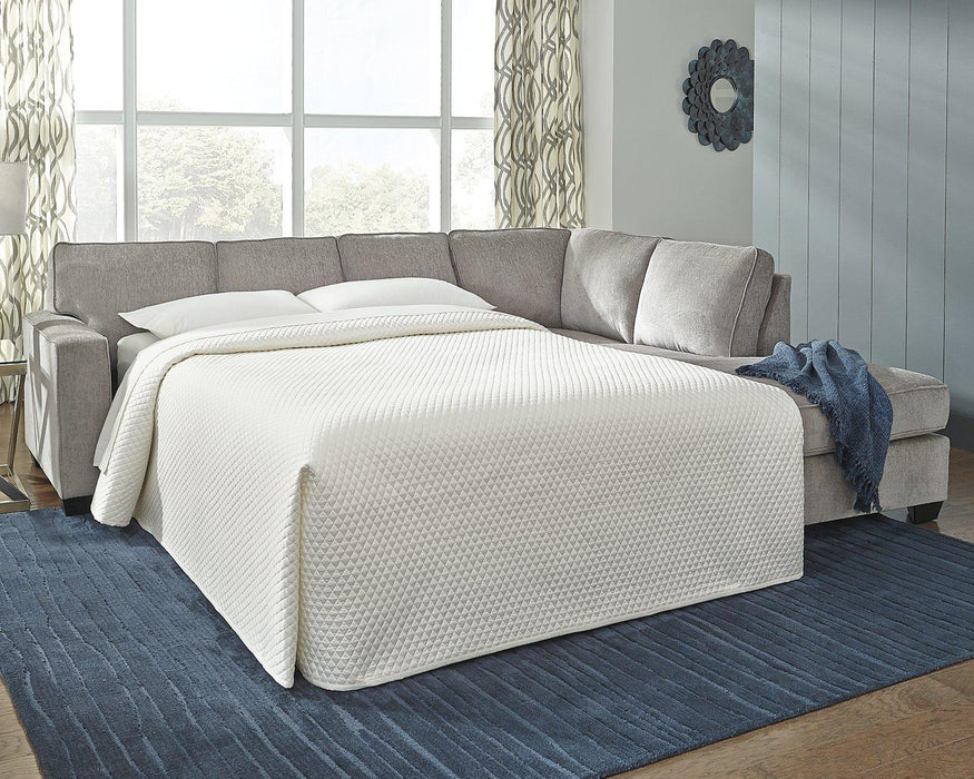 Altari Sleeper Sectional with Chaise - Massey's Furniture Barn (Watertown, NY) 