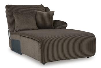 Top Tier Reclining Sectional with Chaise - Massey's Furniture Barn (Watertown, NY) 