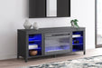 Cayberry 60" TV Stand with Electric Fireplace - Massey's Furniture Barn (Watertown, NY) 