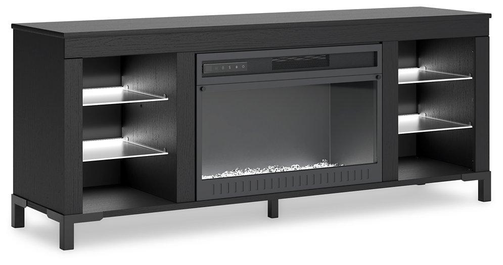 Cayberry 60" TV Stand with Electric Fireplace - Massey's Furniture Barn (Watertown, NY) 