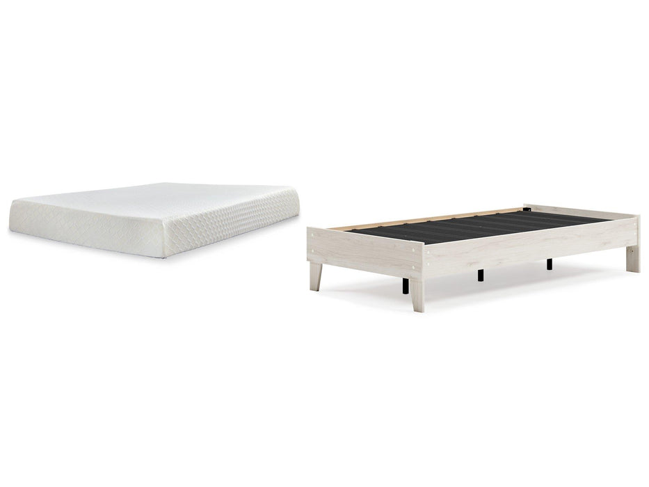 Socalle Bed and Mattress Set - Massey's Furniture Barn (Watertown, NY) 