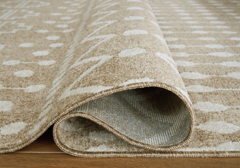 Bunchly 4'11" x 7'2" Washable Rug - Massey's Furniture Barn (Watertown, NY) 