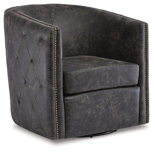Brentlow Swivel Accent Chair - Massey's Furniture Barn (Watertown, NY) 