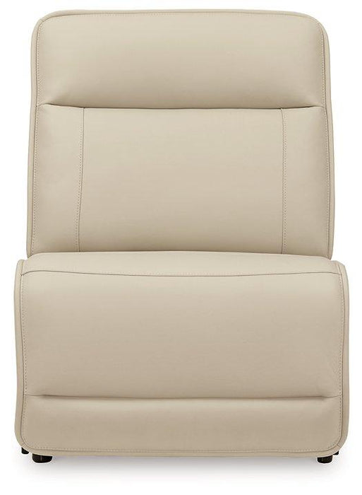 Double Deal Reclining Sectional with Console - Massey's Furniture Barn (Watertown, NY) 