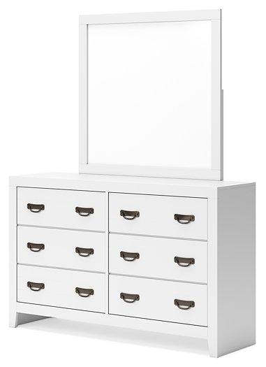 Binterglen Dresser and Mirror - Massey's Furniture Barn (Watertown, NY) 