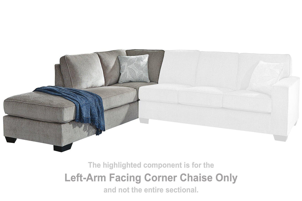 Altari Sleeper Sectional with Chaise - Massey's Furniture Barn (Watertown, NY) 