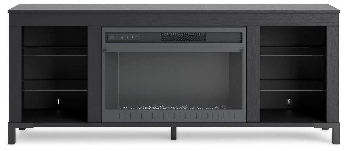 Cayberry 60" TV Stand with Electric Fireplace - Massey's Furniture Barn (Watertown, NY) 