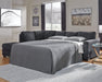 Altari Sleeper Sectional with Chaise - Massey's Furniture Barn (Watertown, NY) 