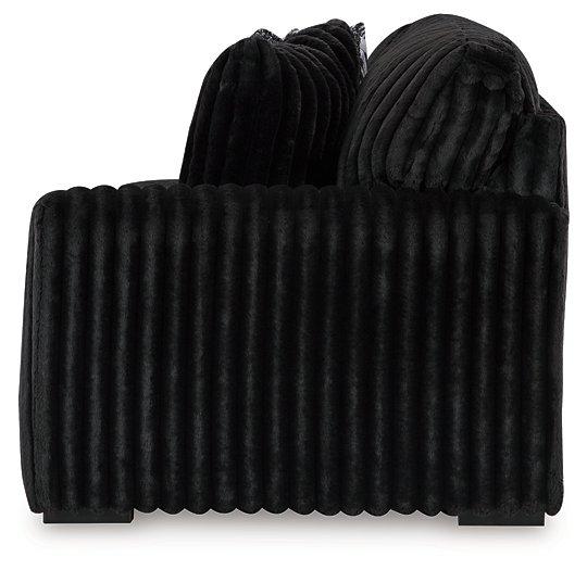 Midnight-Madness Sectional with Chaise - Massey's Furniture Barn (Watertown, NY) 